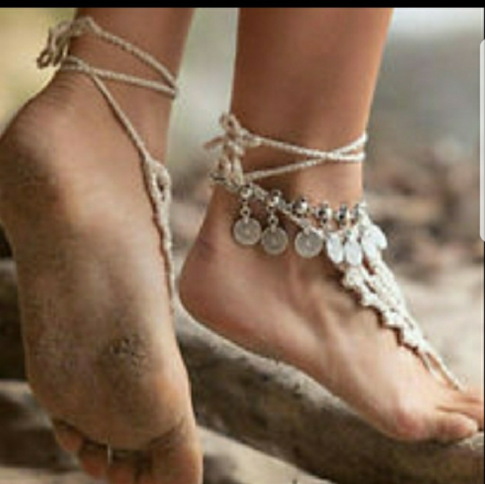 Boho inspired anklet - Picture 2 of 4
